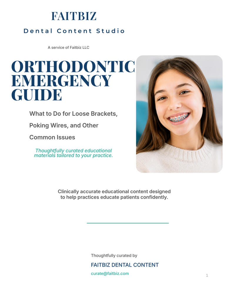 Orthodontic Emergency Guide