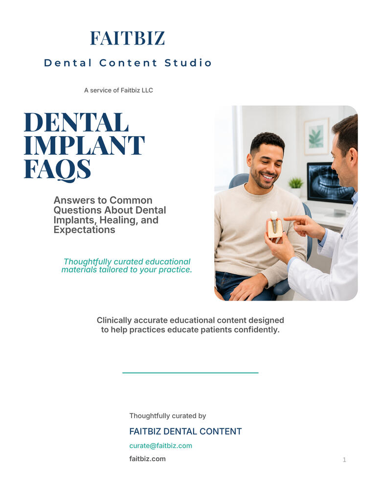 Dental Implant FAQs